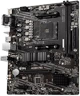 MSI A520M PRO Motherboard mATX AMD Ryzen AM4 DDR4 M.2 USB 3.2 Gen 1 HDMI DP view 2