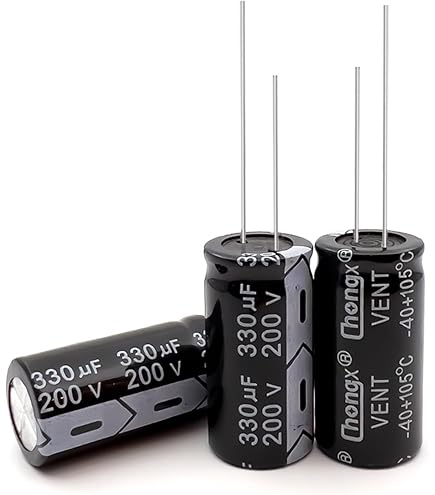 うぶ 200V820UF Electrolytic Capacitors 820uF 200V 2240mm: Amazon.com