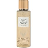 Victoria's Secret Fashion Show Radiant Wings Shimmer Fragrance Mist, Body Spray for Women (8.4 oz)