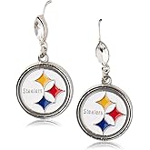 NFL Crystal Dangle Earrings