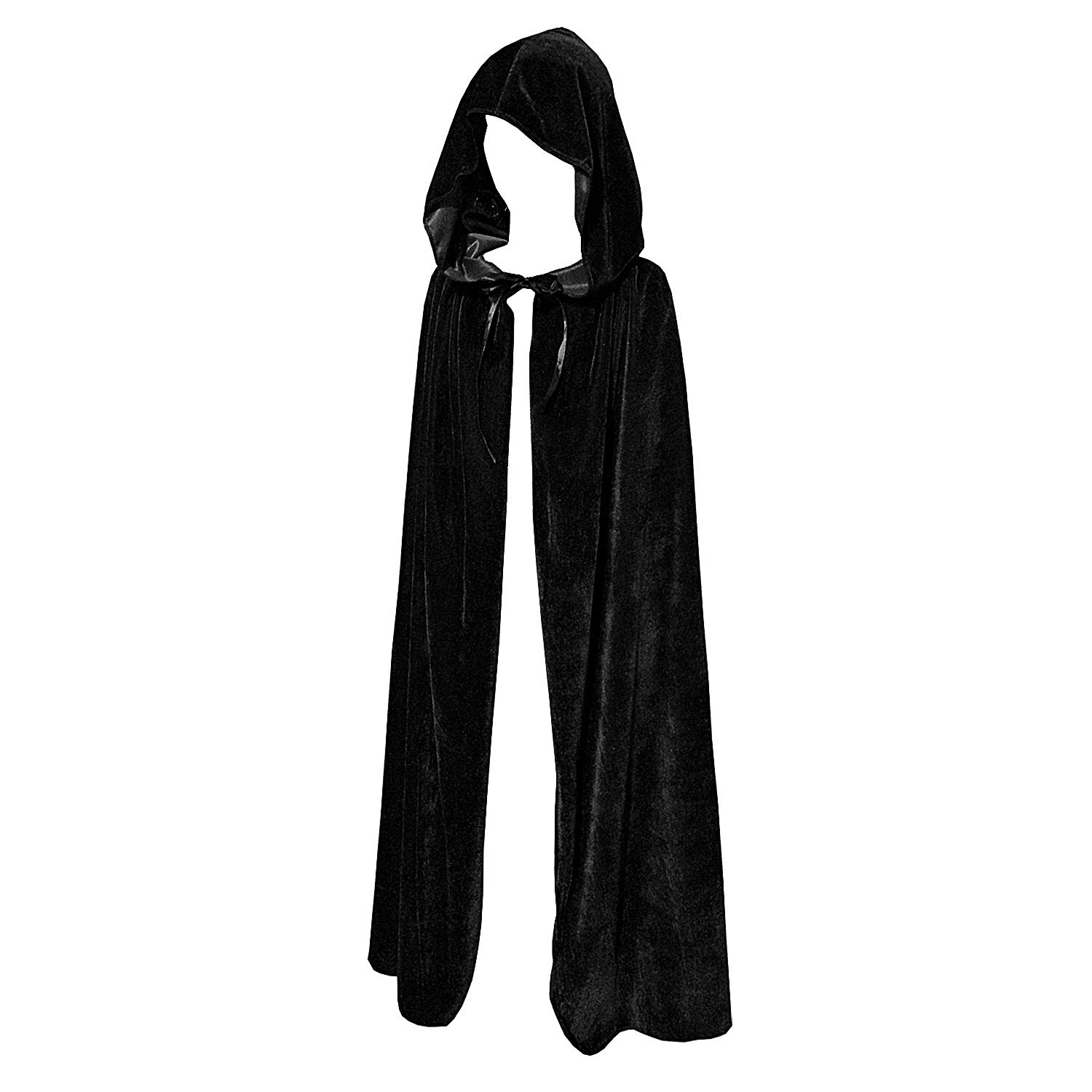 Discoball Kids Halloween Costume Devil Costume Cloak Hood Velvet Witch Cape Wizard Kids Fancy Dress 100cm