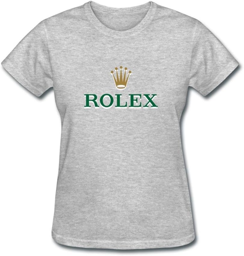 ZHENGXING Women's Rolex SA Logo Short Sleeve T-Shirt XXL ColorName
