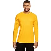 Team 365 Men's Zone Performance Long-Sleeve T-Shirt 3XL SP ATHLETIC GOLD
