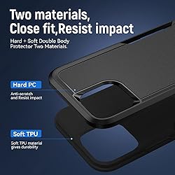 Warsia for iPhone 13 Pro Max Case, with HD Screen