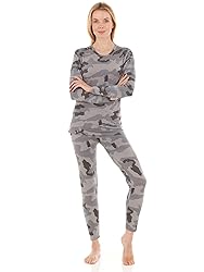 Thermajane Camo Long Johns Thermal Underwear for