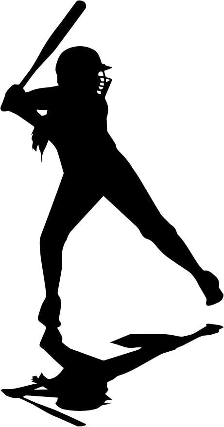 softball bat silhouette