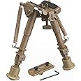CVLIFE 6-9 Inches Bipod with Adapter for M-Rail