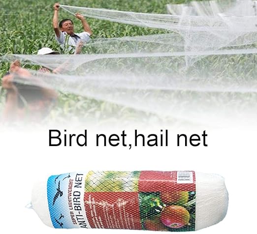 Anti Bird Net Garden Prevenga el Granizo Caza Red de Malla de jardín