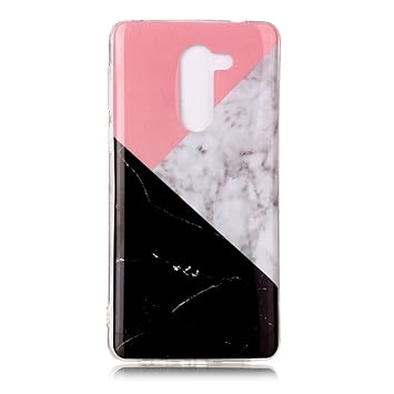 Lomogo Huawei Honor 6X/GR5 2017/Mate 9Lite Case Soft Silicon Case Shockproof Anti-Scratch Marble Case Cover for Huawei Honor 6X/Mate 9 Lite - LOYHU20879 L7