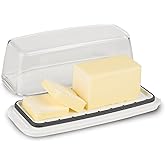 ProKeeper Butter Keeper &ndash; Airtight Storage Container for Softening and Storing Butter, 1 Stick Capacity, BPA-Free, Dishwasher Safe