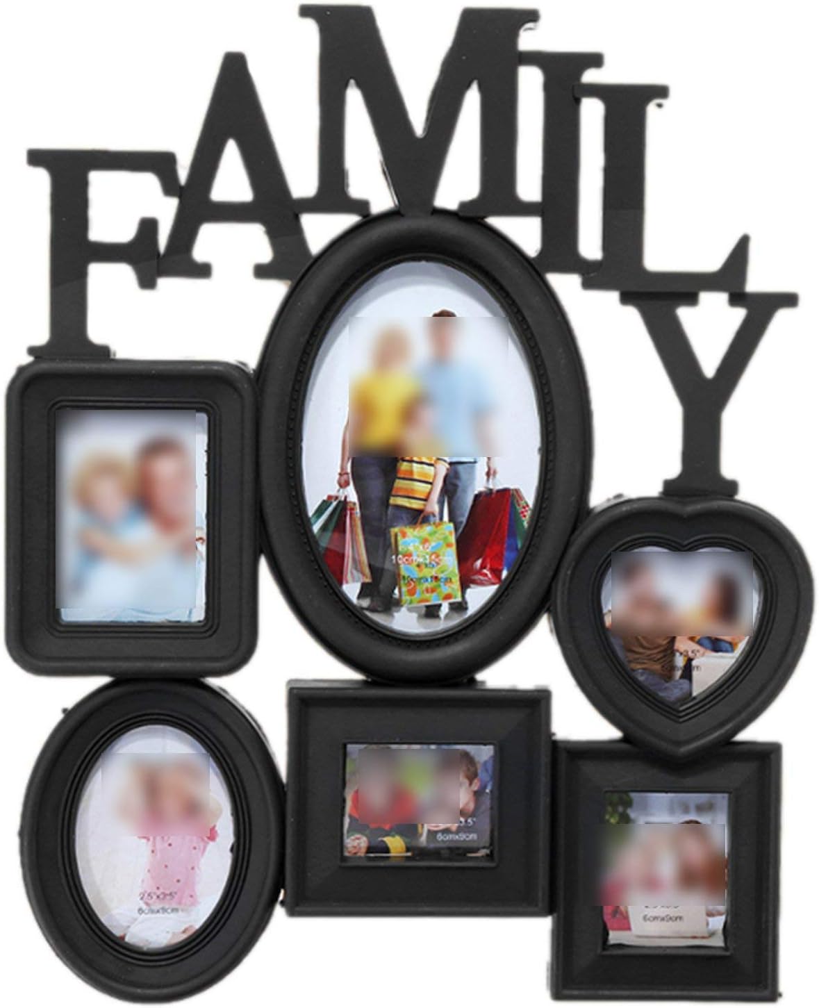 Wine cup Family Photo Frame Wall Hanging 6 Multi Sized