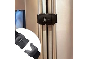 Urban August MAX Lock – Premium Reinforced Refrigerator and Cabinet Lock. Childproof & Babyproof. Safe & Durable. Easy Instal