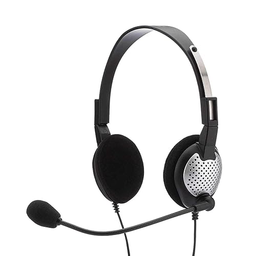 Voice Recognition USB Headset with Noise Cancelling Microphone for