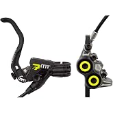 Magura MT7 2701445 Bicycle Brake 1-Finger HC Lever Left/Right 2,200 mm Cable Length Single Brake Including Accessories Black One Size