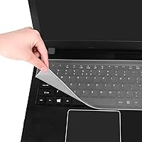 Universal Keyboard Cover for 15.6"-17.3" Laptop Notebook with Numeric Keypad Keyboard (Width 14.4" x Height 5.3"), Ultra Thin