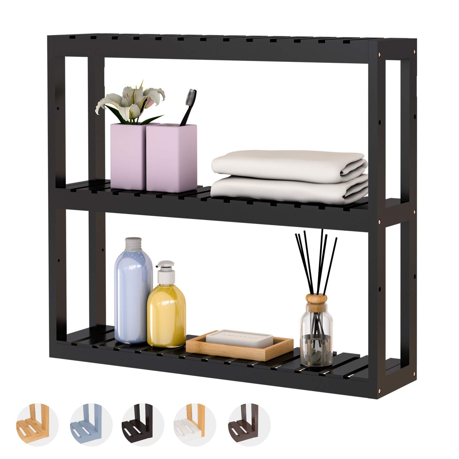 Domax Bamboo Bathroom Shelf 3 Tier Wall Mount Storage Rack Multifunctional Adjustable Layer Free Standing Over Toilet Utility Shelves Living Room Kitchen Black Buy Online In Antigua And Barbuda At Antiguadesertcartcom Productid Domax Bamboo Bathroom Shelf 3 Tier Wall Mount Storage Rack Multifunctional Adjustable Layer Free Standing Over Toilet Utility Shelves Living Room Kitchen Black Buy Online In Antigua And Barbuda At Antiguadesertcartcom Productid