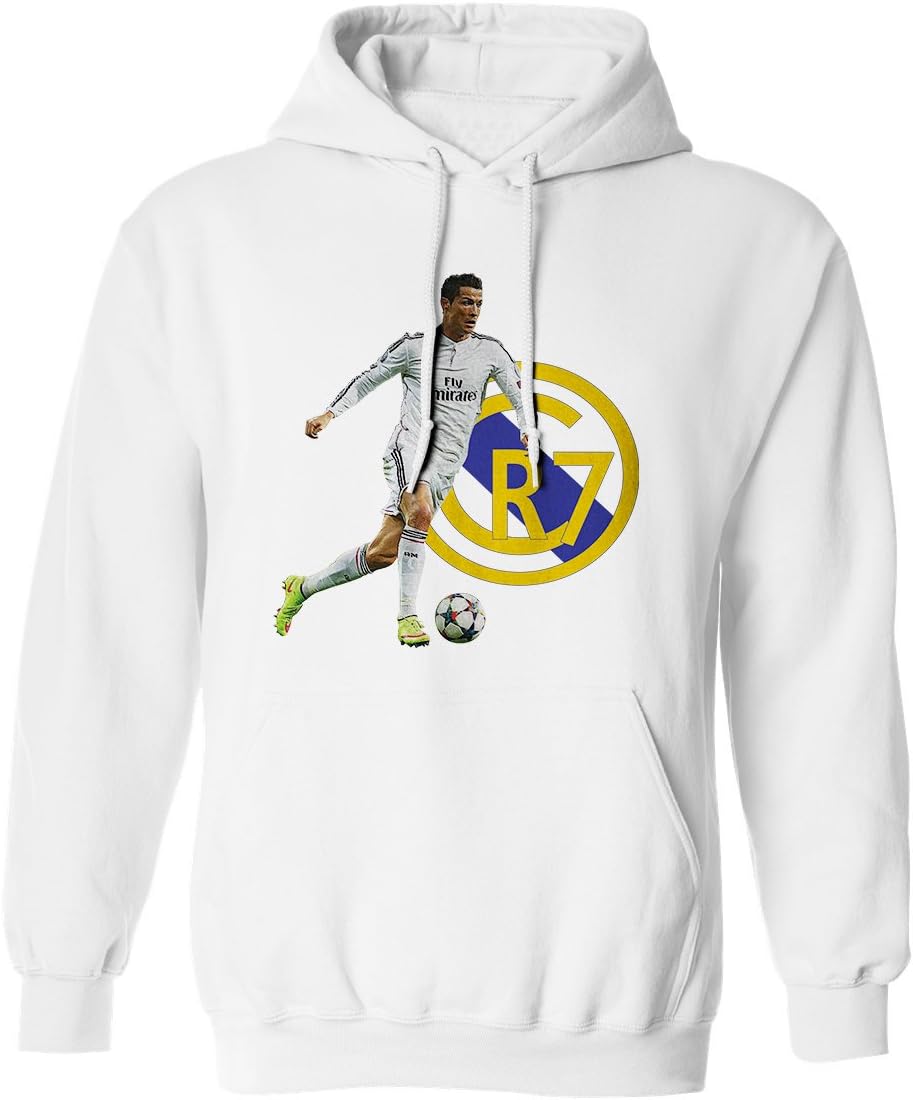 Amazon Co Jp Cristiano Ronaldo Real Madrid Cr7サッカーメンズパーカースウェットシャツ 5l スポーツ アウトドア