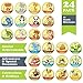Baby Monthly Stickers 24 Pack - Perfect Baby Shower Gift | Includes 1st Year milestones - Occasions Like Christmas,Thanksgiving, Easter | Unisex | Great Addition for Baby Memory Book or Scrapbook