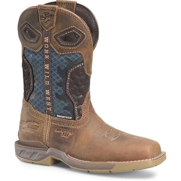 PHANTOM RIDER Wilmore Men’s Waterproof Composite Toe Work Boot 11″ Size 11.5 D Double H Men main image 2