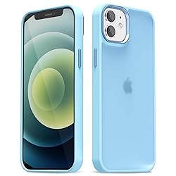oakxco for iPhone 12 Case Matte Clear, Translucent