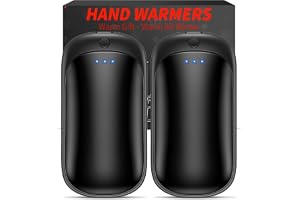 Lerat 2 Pack Hand Warmers Rechargeable, Portable Electric Hand Warmers Reusable, Portable Pocket Heater, Gifts for Men Women