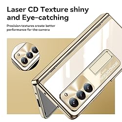 LEIAU for Samsung Galaxy z-Fold-5 Case: Transparent
