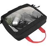 KRYDEX Clear Top Insert Bag with Hook Panel Tactical Packing Cube Travel Organizer Bag (Large)