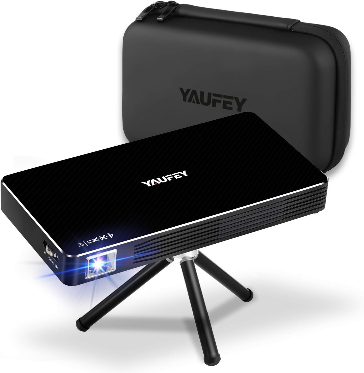 Yaufey Mini proyector, proyector DLP inalámbrico portátil para ...