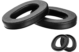 HOCAZOR Upgraded Replacement Foam Ear Cushions for 3M and Peltor 100/300 Series Earmuffs