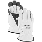 MAGID CutMaster ANSI A4 Leather Driver&rsquo;s Glove with Keprotec, 1 Pairs, Size 13/4XL (1255KGS)