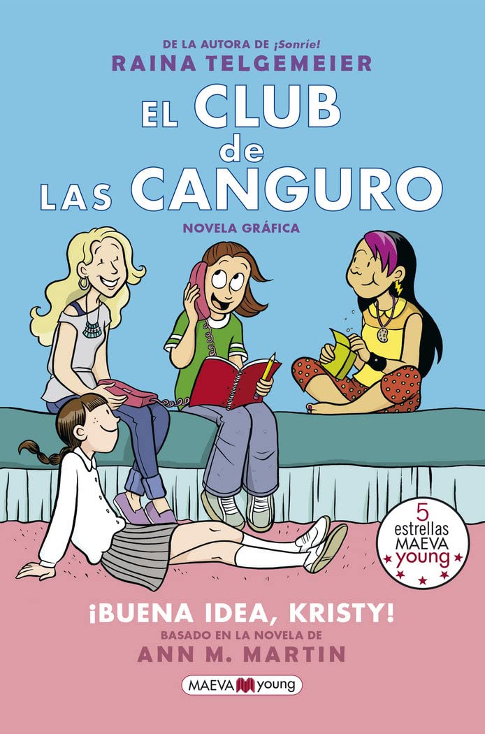 Portada de El Club de las Canguro 1: ¡Buena idea, Kristy! (Novela gráfica)
