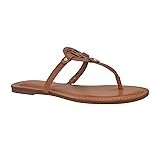 Tommy Hilfiger Women's Litzy Sandal, Medium Brown