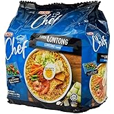 Mamee Chef Instant Noodles 89g (Lontong Flavour, 4 Packs)
