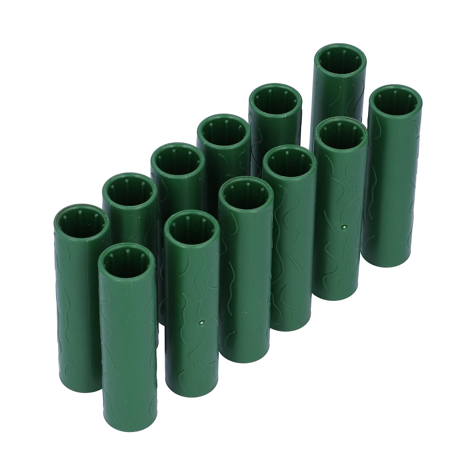 Wosune Plant Stake Connector, Support Stakes Connectors Garden Stake Joint 12PCS for Indoors for Outdoors(11mm Inner Diameter Connecting Pipe)