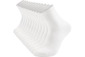 Womens Ankle Cotton Thin Gym Socks Running Crew Socks 6Pairs