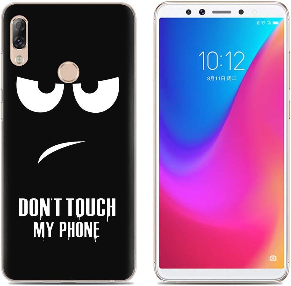 Easbuy New Version Glossy Silicone Case Protector TPU Bumper Case Back Cover Phone Back Case for Lenovo K5 Pro Smartphone