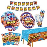 Gatherfun Dart War Game Disposable Tableware Set