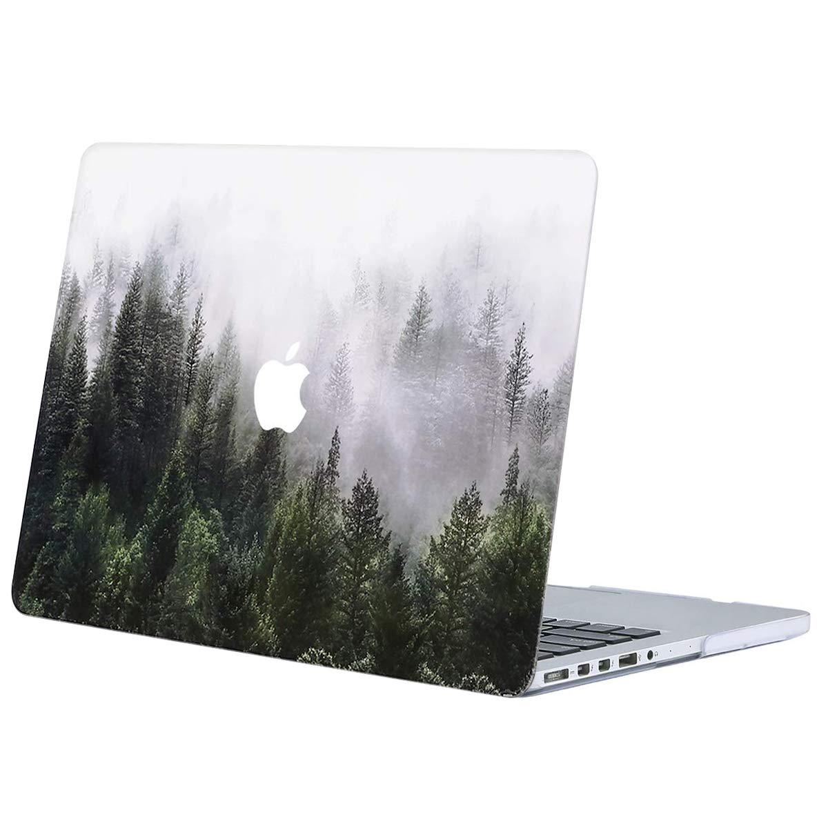 Mosiso Plastic Hard Shell Case Snap On Cover Only Compatible With Older Version Macbook Pro 15 Inch Model A1398 With Retina Display 15 End 12 Release Green Forest Buy Online In