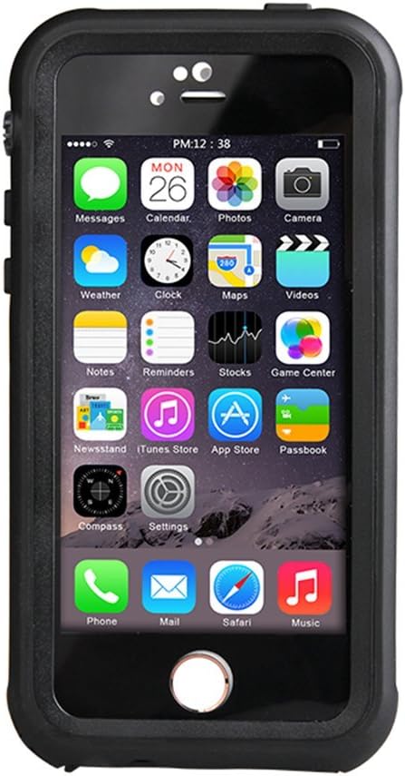 Iphone SE Case Iphone 5 Case Iphone 5s Case, YOOHOG Waterproof Phone Bag for DOT Series Iphone SE,5 ,5s (Black)
