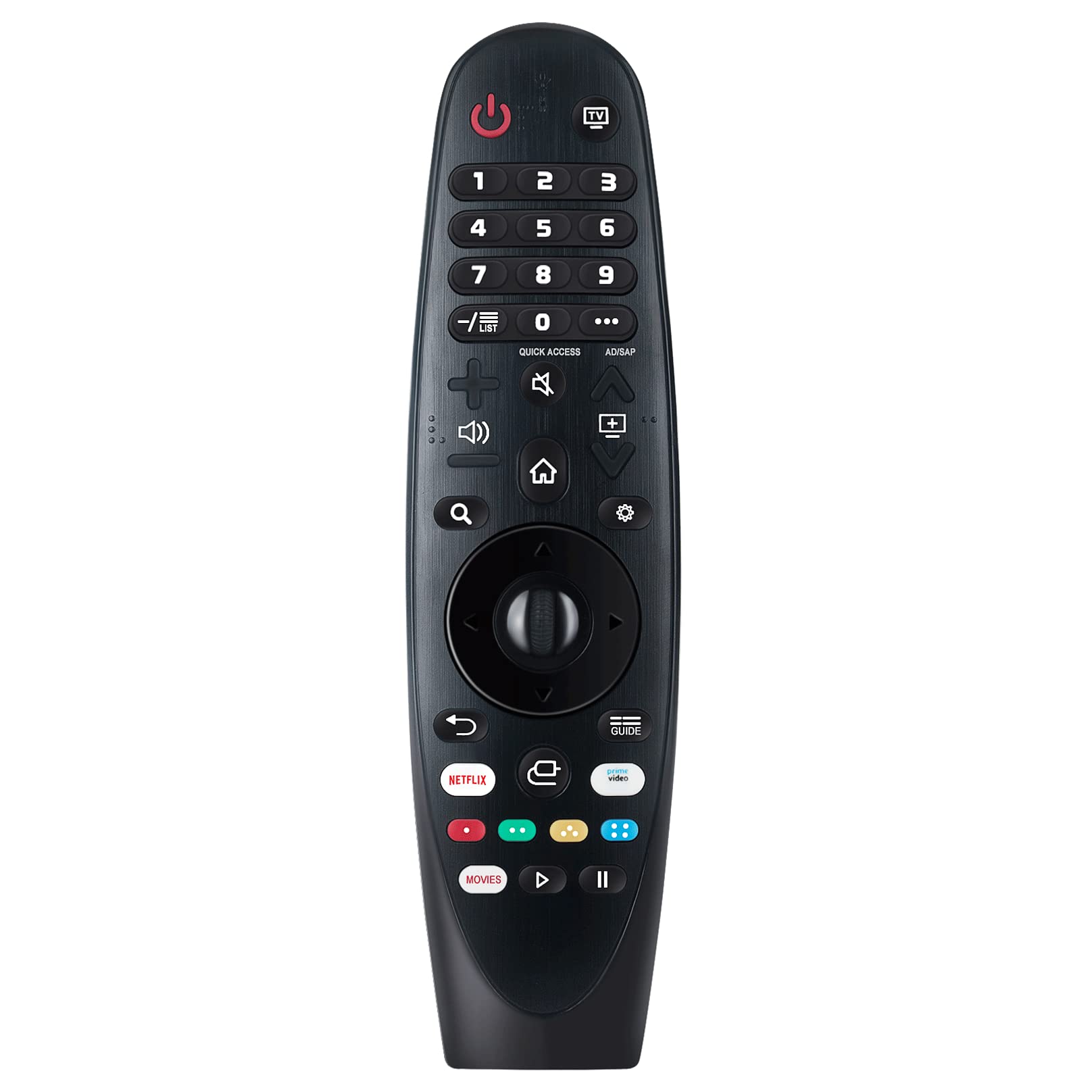 Photo 1 of ALLIMITY AKB75855501 MR20GA IR Replaced Remote Control fit for LG Smart TV 43UN7000PUB 43UN6950ZUA 60UN7310PUA 60UN7000PUB 60UN6950ZUA 49UN7100PUA 49UN7000PUB60UN6951ZUA