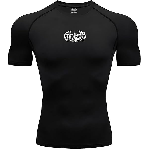 Amazon.com: FitKairosis Enstasis Black Compression Shirt for Men