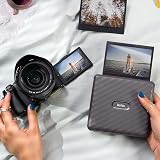INSTAX LINK WIDE Printer Mocha Gray Bluetooth iOS Android App 30+ Templates view 4