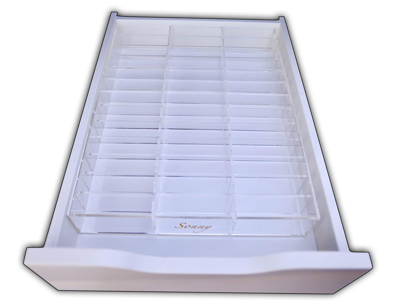 Acrylic Compact Makeup Drawer Organizer For The Ikea Alex 39 By