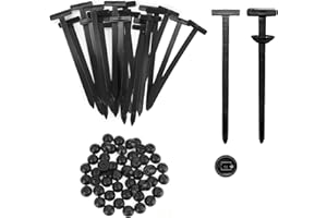 Fidqiog 50 Pcs Nylon Universal Cable Tie Buckle, Self-Locking Heavy Duty Zip Ties Holder, Multipurpose Cable Clips Tools, Wea