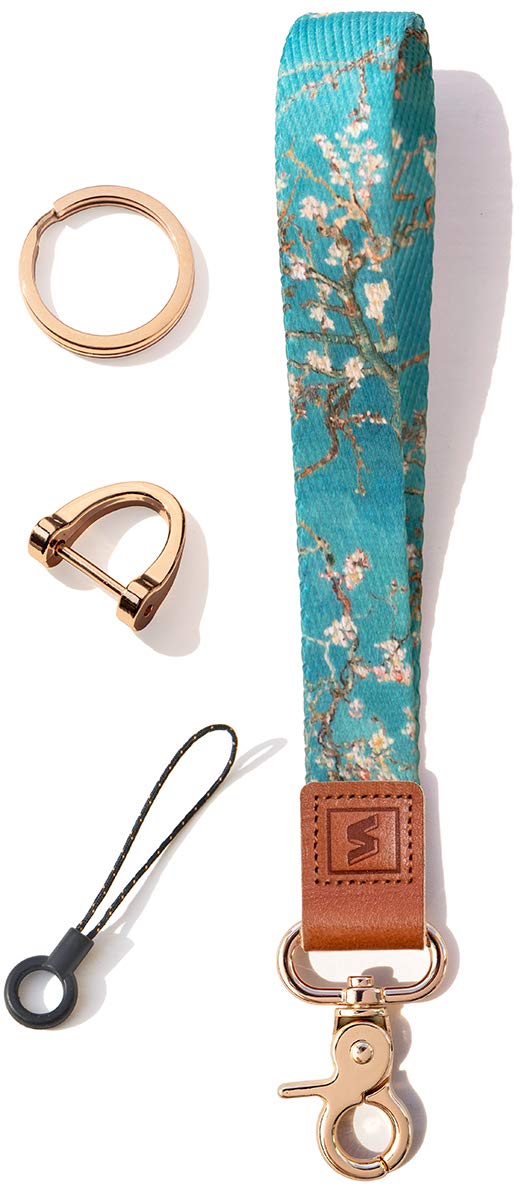 SENLLY Wristlet Lanyard Strap for Keys, Original Pattern Design Wrist Keychain Holder — image 1