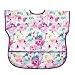 Bumkins Junior Bib / Short Sleeve Toddler Bib / Smock 1-3 Years, Waterproof, Washable, Stain and Odor Resistant -  Watercolor primary