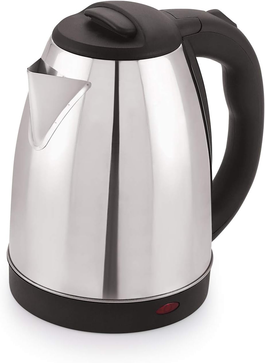 Buy DEZEEN Fast Boiling Tea Kettle Cordless, Stainless Steel Finish Hot