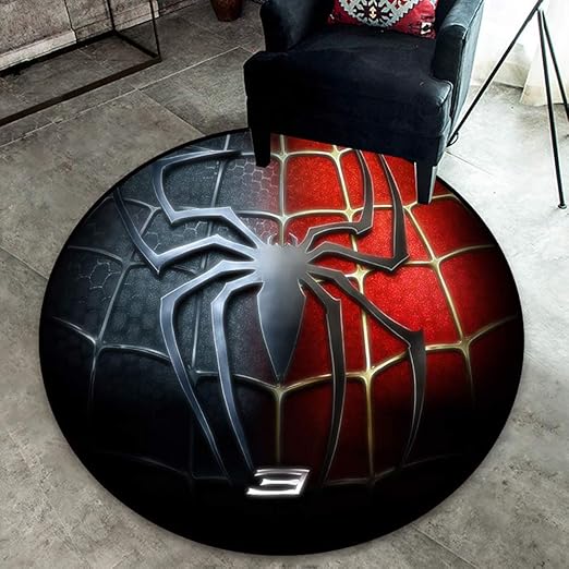 Amazon Com Area Rugs Round Bath Rugs 3d Digital Print Superhero Graphic Carpet Living Room Bedroom Sofa Rugs Kitchen Bathroom Rugs Door Mat Carpet Bath Mats For Home Decoratio Kitchen Dining