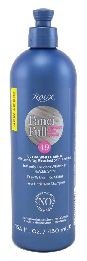 Amazon Com Roux Fanci Full Rinse 49 Ultra White Minx 15 2 Ounce