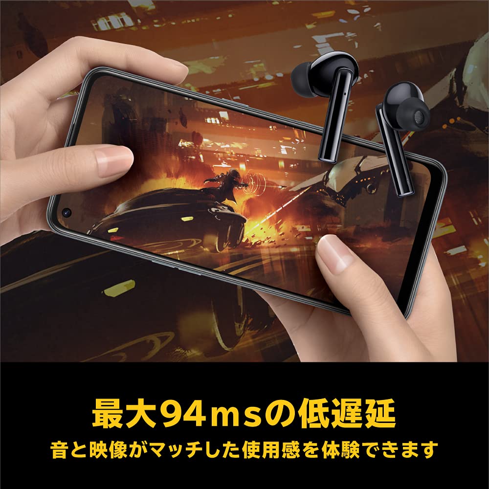 Realme Buds Air Pro Wireless Earphones, Black, VGP Award, Noise Canceling, External Sound Capture, Up to 25 Hours of Playback, Fast Charging, AAC SBC, Bluetooth 5.0